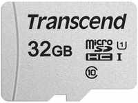 Transcend TS32GUSD300S, Transcend 32 GB microSDHC-Karte 300S UHS-I U1 Cl10 95/45MB/s