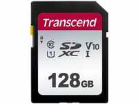 Transcend TS128GSDC300S, Transcend SDXC-Karte 300S UHS-I U1 V10 100/45MB/s 128 GB