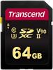 Transcend TS64GSDC700S, Transcend SDXC-Karte 700S UHS-II U3 Class10 285/180MB/s 64 GB