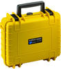 B&W 1000/Y/SI, B&W outdoor.cases Type 1000 mit Würfelschaum (SI) gelb
