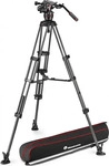 Manfrotto MVK608TWINMC, Manfrotto Nitrotech 608 & Carbon Doppelrohr-Stativ mit
