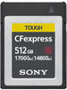 Sony CEBG512.SYM, Sony Tough CFExpress Karte Type B R 1700MB/S W 1480 MB/S 512 GB