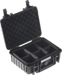 B&W Outdoor.cases 1000/B/RPD, B&W Outdoor.cases Type 1000 schwarz variable