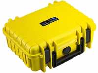 B&W 1000/Y/RPD, B&W outdoor.cases Type 1000 mit variabler Facheinteilung (RPD) gelb