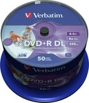 Verbatim 43703, Verbatim DVD+R DL 8x ink 50-SP