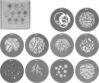 Nanlite 3813, Nanlite Gobo-Set 2 AS-GB-FZ60-SET2, bestehend aus Gobo NL15 - NL24,