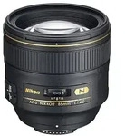 Nikon AF-S Nikkor 85mm f/1,4 G Nikon FX
