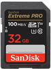 SanDisk SDSDXXO-032G-GN4IN, SanDisk SDHC ExtremePro 100 MB/s UHS-I, Class 10, U3, V30