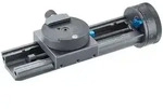 Novoflex Einstellschlitten Q mit Fokusrad und Rasterungen f&uuml;r ABM bis 5:1...