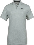 Nike Golf Polo Dri-FIT Tour Heather, schwarz/oliv male