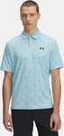 Under Armour Polo T2G Printed, hellblau male