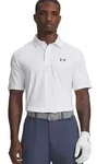 Under Armour Polo Playoff 3.0, weiss/hellgrau