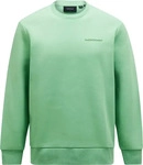 Peak Performance Pullover Original Small Logo Crew, mint male