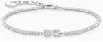 Tennisarmband Infinity mit weißen Zirkonia-Steinen Silber - Thomas Sabo Modell: Tennisarmband Infinity mit weißen Zirkonia-Steinen Silber - Thomas Sabo Modell:
