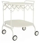Kartell Gastone Rollwagen (wei&szlig; / wei&szlig;) wei&szlig; / wei&szlig;