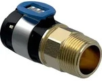 Geberit FlowFit &Uuml;bergang mit Aussengewinde bleifreie Siliziumbronze 32mm-1 1/4"