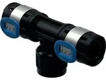 Geberit FlowFit &Uuml;bergangs-T-St&uuml;ck mit MasterFix PPSU 20mm-MF20-16mm