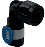 Geberit FlowFit &Uuml;bergangswinkel 90 Grad mit MasterFix PPSU 16mm-MF20