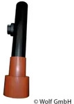 Wolf Dachdurchf&uuml;hrung CWL DN 125 rot