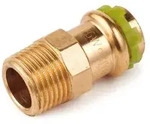 Kupfer Pressfitting Sudo-Press &Uuml;bergangsverschraubung Au&szlig;engewinde 28 mm - 3/4"