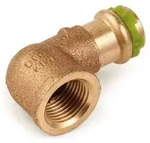 Kupfer Pressfitting Sudo-Press &Uuml;bergangswinkel Innengewinde 90&deg; 22 mm - 3/4"...