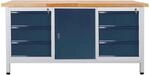 ADB Packtisch Werktisch Werkbank 6 Schubladen L 1700x B 600x H 840 mm max.500 kg