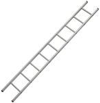 Krause MONTO SIBILO Alu Sprossen-Anlegeleiter 9 Tritte Sprossenleiter Aluleiter
