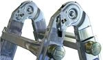Krause Televario Alu Teleskopleiter Mehrzweckleiter 4x5 Sprossen Gelenkleiter 129987