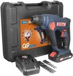Guede G&uuml;de Q9 Bohrhammer 18V Bohrmaschine BH 18-201-30K im Koffer + 5-tlg. Bohrer