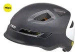 KED POP Mips Kinder-Fahrradhelm - Black/ White - 52-56