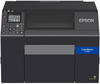 Industrie-Farb-Etikettendrucker Epson ColorWorks C6500, Abschneider, USB + Ether...