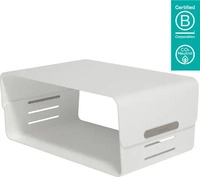 dataflex 45.120, Dataflex Bento Monitor Erh&ouml;hung verstellbar wei&szlig; (45.120)