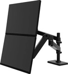 Ergotron 45-690-292, Ergotron LX Pro dual Monitorhalterung mit Tischklemme, hohe