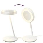 WiZ Portrait - Smarte Schreibtischlampe mit Ringlicht - Wei&szlig;