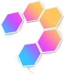 Govee Wandleuchten - Glide Hexa Light Panels - 5er-Set - Wei&szlig;