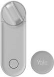 Yale Linus L2 Smart Lock - Smartes T&uuml;rschloss mit T&uuml;rsensor & NFC Tag - Silber