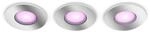 Philips Hue White & Color Ambiance Xamento Einbauspot 3er - silber