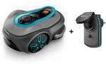 Gardena M&auml;hroboter smart SILENO free 1.200 m&sup2; Set + gratis smart Power