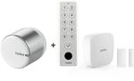 tedee Lock GO 2 - Smartes T&uuml;rschloss - Aluminium - Silber