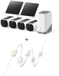 eufyCam E40 Starter-Set 4+1 - Kamera mit HomeBase 3 und 2x Solarpanel + Permanent