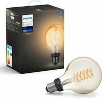 Philips Hue White Filament Globe E27 Bluetooth - Filament-Lampe - Wei&szlig;