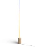 Philips Hue Gradient Signe Oak Stehleuchte 1800lm - Wei&szlig;
