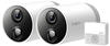 TP-Link Tapo C400S2 - Intelligentes 2-Kamera Sicherheitssystem kabellos - Weiß