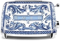 TSF01DGBEU Dolce & Gabbana Doppelschlitz-Toaster blu mediterraneo