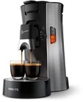 CSA250/10 Kaffeepadmaschine geb&uuml;rsteter stahl