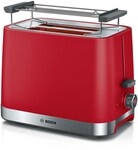 TAT4M224 Kompakt-Toaster rot