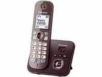 KX-TG6821GA Schnurlostelefon mit Anrufbeantworter mocca-braun