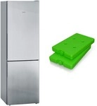 MK67KGSLCA K&uuml;hl-/Gefrierkombination KG36EALCA + GS10Z010 inox-look