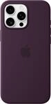 Silikon Case mit MagSafe f&uuml;r iPhone 16 Pro Max pflaume