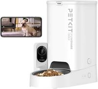 YUMSHARE Solo Smart Automatischer Futterspender mit Kamera wei&szlig;